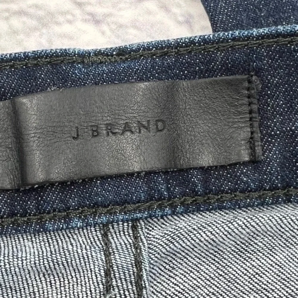 J Brand Kane Slim Straight Jeans Dark Wash Soft Stretch Women's Size 29